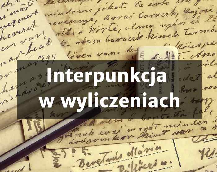 Interpunkcja w wyliczeniach